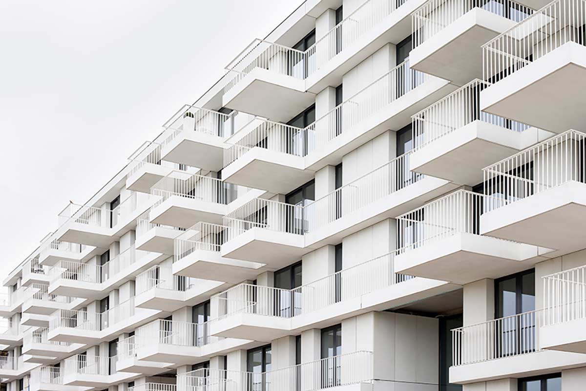 photograph of an apartment building-(c)an vanderhoydonck&B architecten&ilse liekens