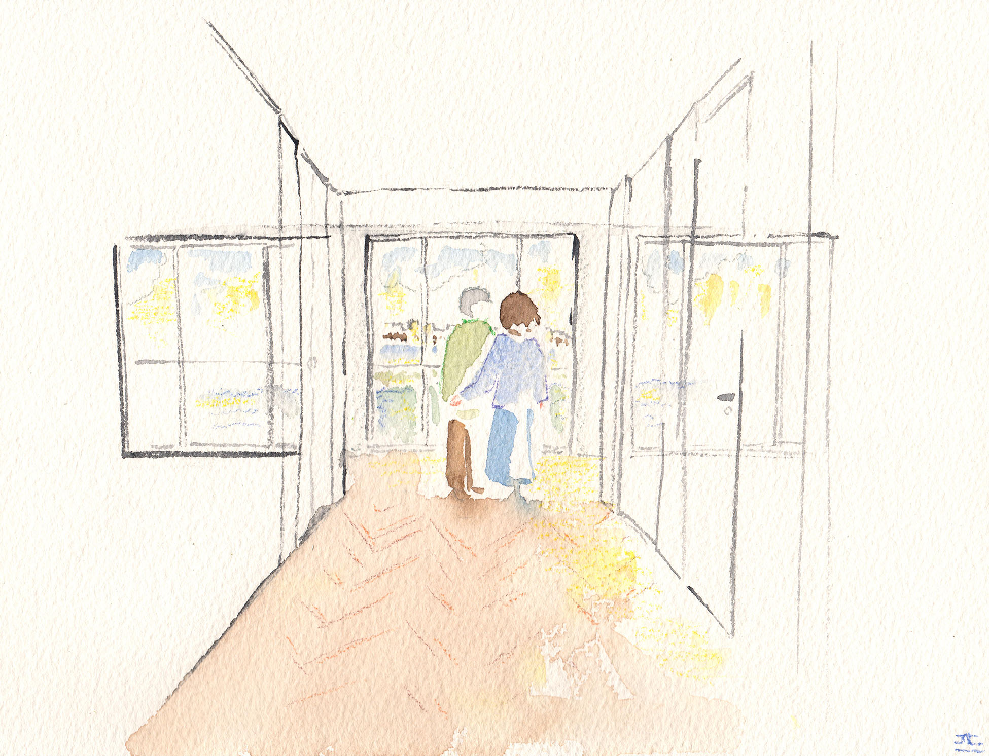 K apartment-aquarelle-(c)an vanderhoydonck