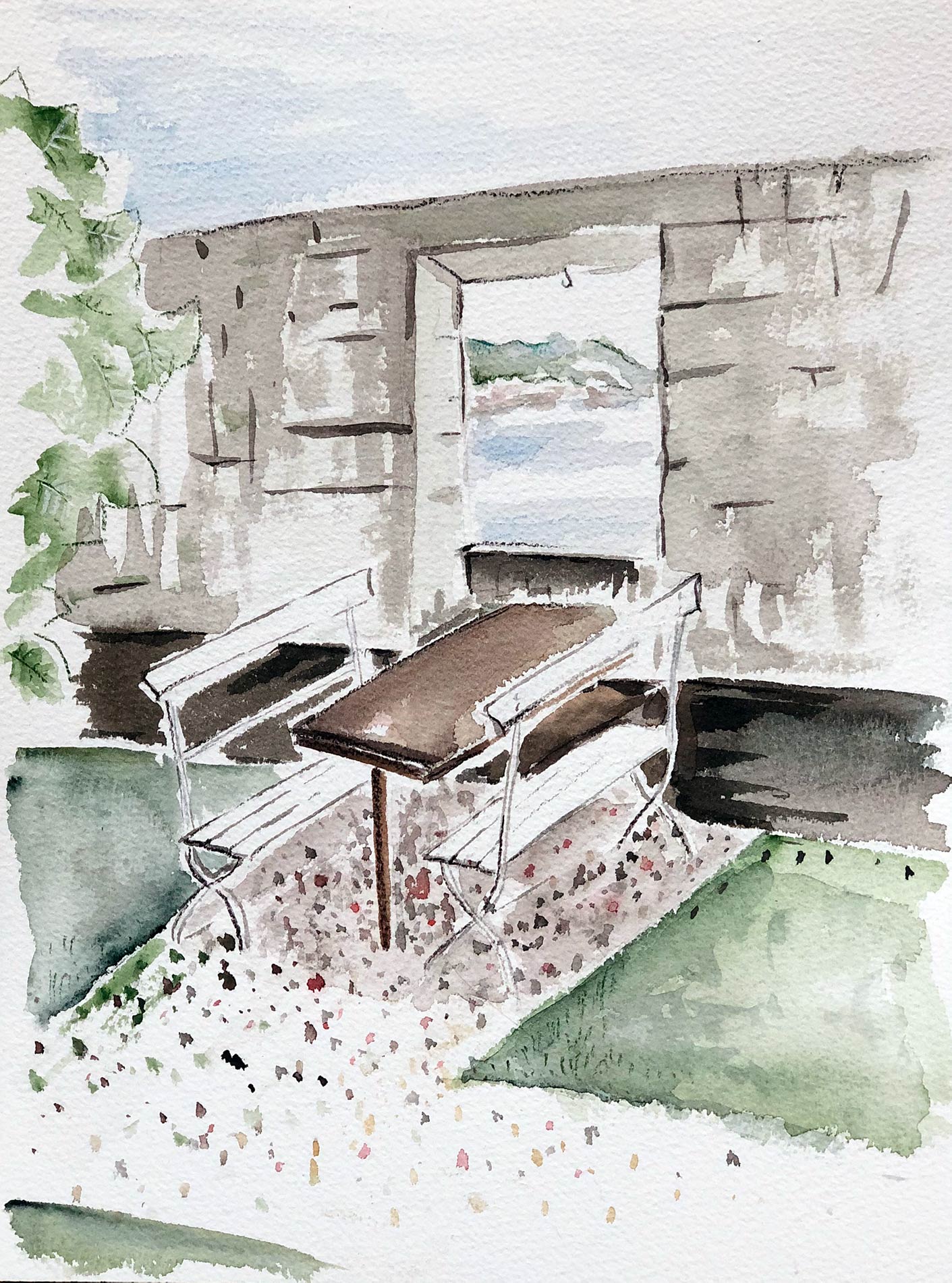 aquarelle-le lac-(c)an vanderhoydonck