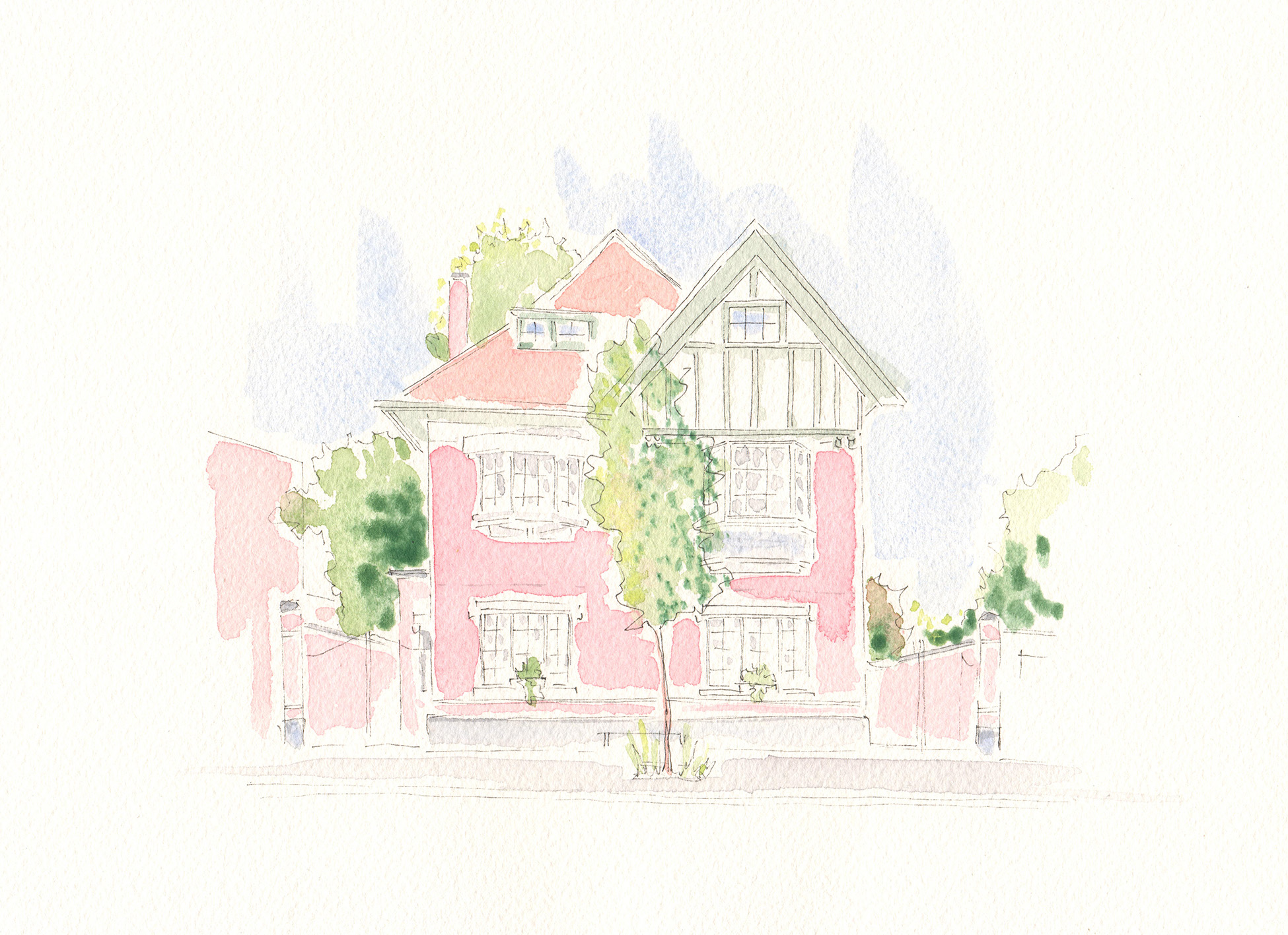 aquarelle woning VKL